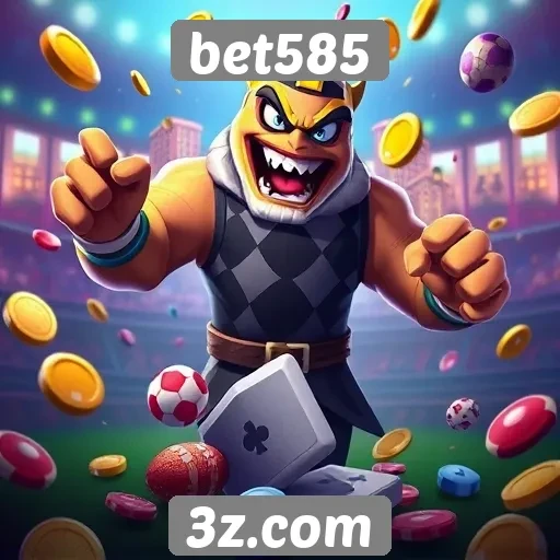 Variedade de jogos disponíveis no bet585